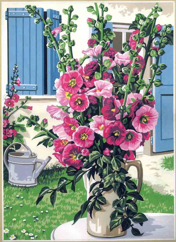 929 388 Bouquet Roses Tremieres
